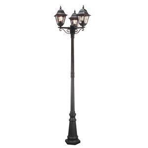 Norfolk 3 Light Lamp Post Elstead small 0