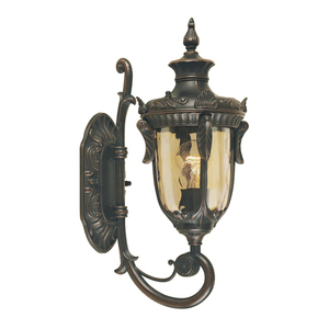 Philadelphia 1 Light Small Wall Lantern - Old Bronze Elstead small 0