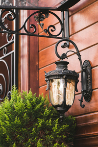 Philadelphia 1 Light Medium Down Wall Lantern - Old Bronze Elstead small 1