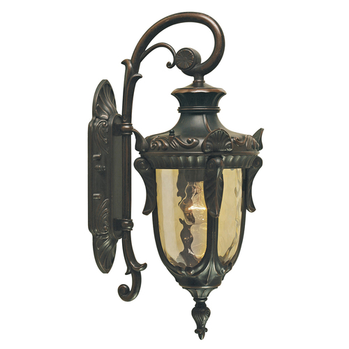 Skontrolujte Philadelphia 1 Light Medium Down Wall Lantern - Old Bronze Elstead