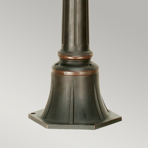 Philadelphia 1 Light Medium Pillar - Old Bronze Elstead small 3