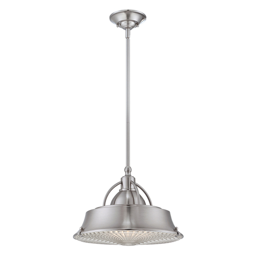 Skontrolujte Cody 2 Light Pendant in Brushed Nickel Elstead