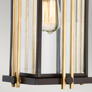 Goldenrod 1 Light Medium Chain Lantern Elstead small 3