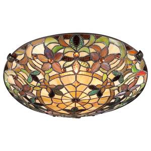 Kami 2 Light Flush Mount Elstead small 3
