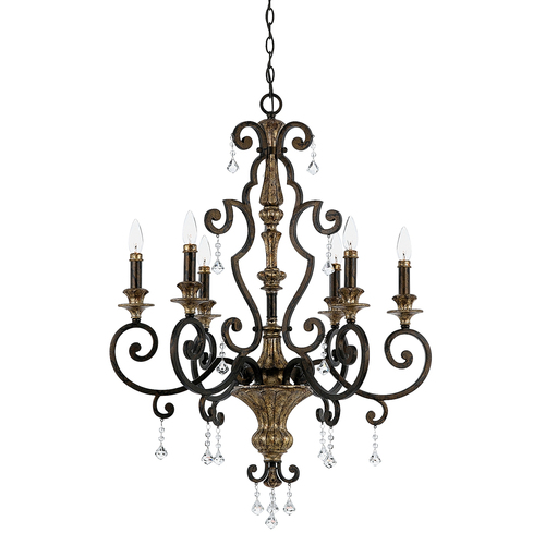 Skontrolujte Luster Marquette 6 Light Elstead