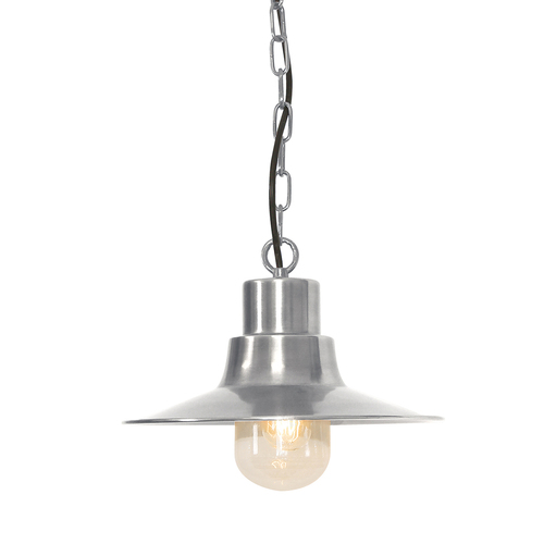 Skontrolujte Sheldon 1 svetelná reťazová lampa - antický nikel Elstead