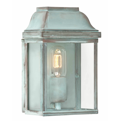 Skontrolujte Nástenné svietidlo Victoria 1 Light - Verdigris Elstead