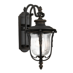 Luverne 1 svetelná stredná nástenná lampa Elstead small 0