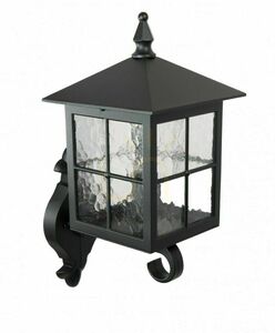 Vonkajšie nástenné svietidlo SU-MA Wenecja čierna patina K 3012/1/KW g small 1
