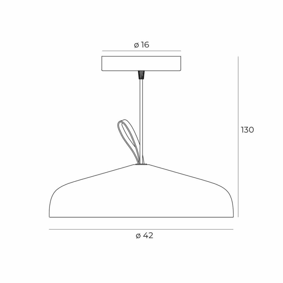 Šou Závesné svietidlo Max Light Nord P0465 čierne 42 cm 3000K Závesné svietidlo Max Light Nord P0465 čierne 42 cm 3000K