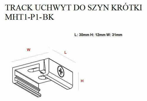 Skontrolujte Krátky držiak kábla Max Light MAX biely kovový MHT1-P1-WH