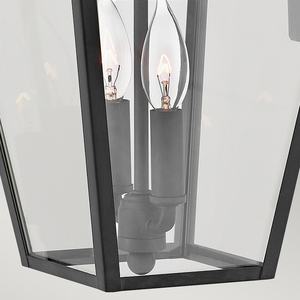 Stredná nástenná lampa Alford Place - 2 svetelné zdroje - Black Quintiesse small 3