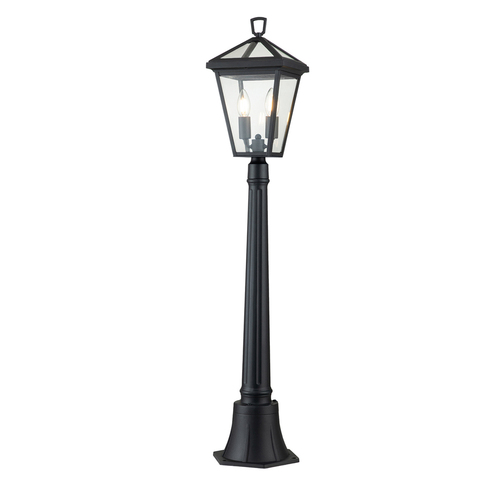 Skontrolujte Stojaca lampa Alford Place - 2 svetelné zdroje - Black Quintiesse