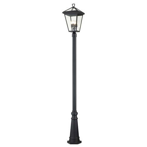 Skontrolujte Stojaca lampa Alford Place - 4 svetelné zdroje - Black Quintiesse