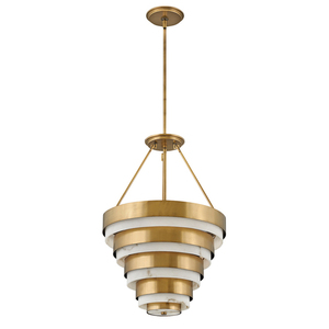 Závesné svietidlo Echelon 4 × E14 Heritage Brass Quintiesse small 0