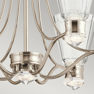 Luster Kayva LED - 13 svetelných zdrojov Quintiesse small 5