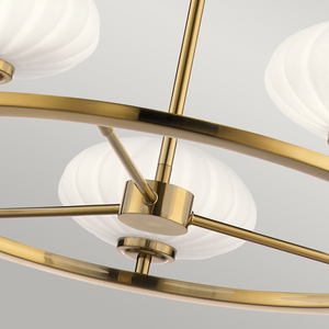 Luster Pim - 5 svetelných zdrojov - Gold Quintiesse small 3
