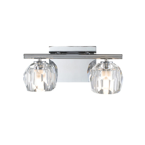 Kúpeľňové nástenné svietidlo Quintiesse Regalia QN-REGALIA2-PC-BATH, leštený chróm, 2 × G9 small 0