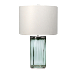 Stolná lampa Reno - 1 svetelný zdroj - zelená/leštený nikel Quintiesse small 0