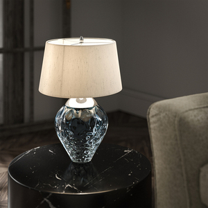 Stolná lampa Samara - 2 svetelné zdroje - svetlomodrá Quintiesse small 7