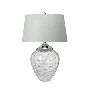 Stolná lampa Samara - 2 svetelné zdroje - číre sklo Quintiesse small 1