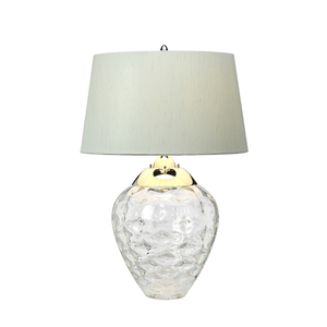 Stolná lampa Samara - 2 svetelné zdroje - číre sklo Quintiesse small 2