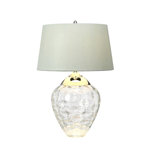 Stolná lampa Samara - 2 svetelné zdroje - číre sklo Quintiesse small 3