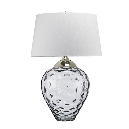 Skontrolujte Veľká stolová lampa Quintiesse SAMARA QN-SAMARA-TL-LRG-SMK dymové sklo E27 + GU10 78,7 cm