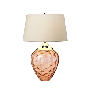 Stolná lampa Samara - 2 svetelné zdroje - Salmon Quintiesse small 2
