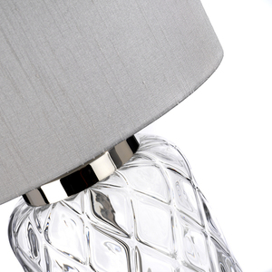 Stolná lampa Sola - 1 svetelný zdroj - Strieborné tienidlo Quintiesse small 2