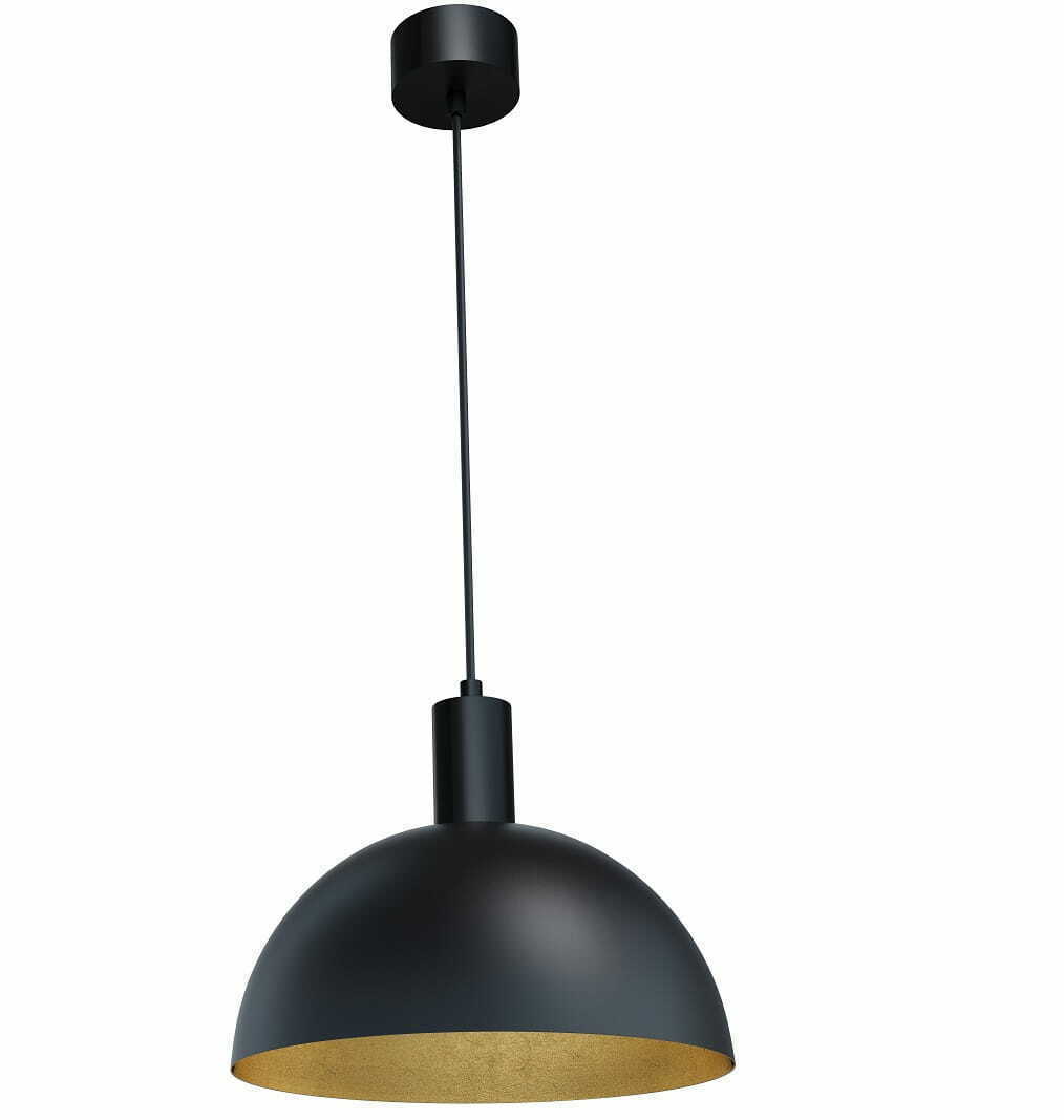 Pendellampa Max Light Luisant P0473 svart 30 cm E27