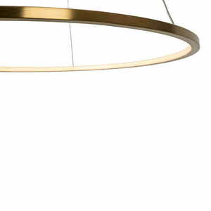 Závesné svietidlo Max Light Queen P0493 50 cm brúsené zlato LED 19W small 2