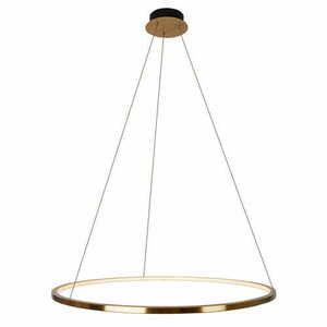 Závesné svietidlo Max Light Queen P0493 50 cm brúsené zlato LED 19W small 0