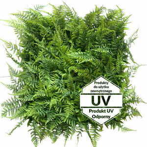 Adiantum UV umelá zelená rohož 50x50cm small 0