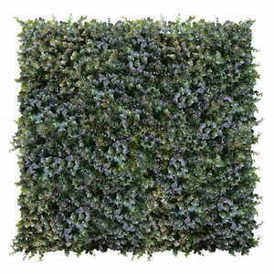 Umelá zelená podložka Eukalyptus UV 50x50cm small 3
