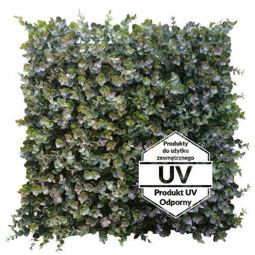 Skontrolujte Umelá zelená podložka Eukalyptus UV 50x50cm