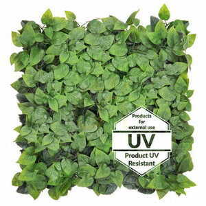 Umelá zelená podložka Ivy UV 50x50cm small 1