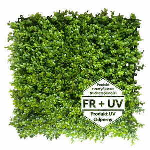 Umelá zelená podložka Blueberry FR UV 50x50cm small 0