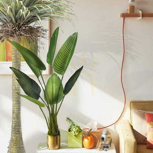 Skontrolujte Umelá črepníková rastlina Strelitzia 120cm