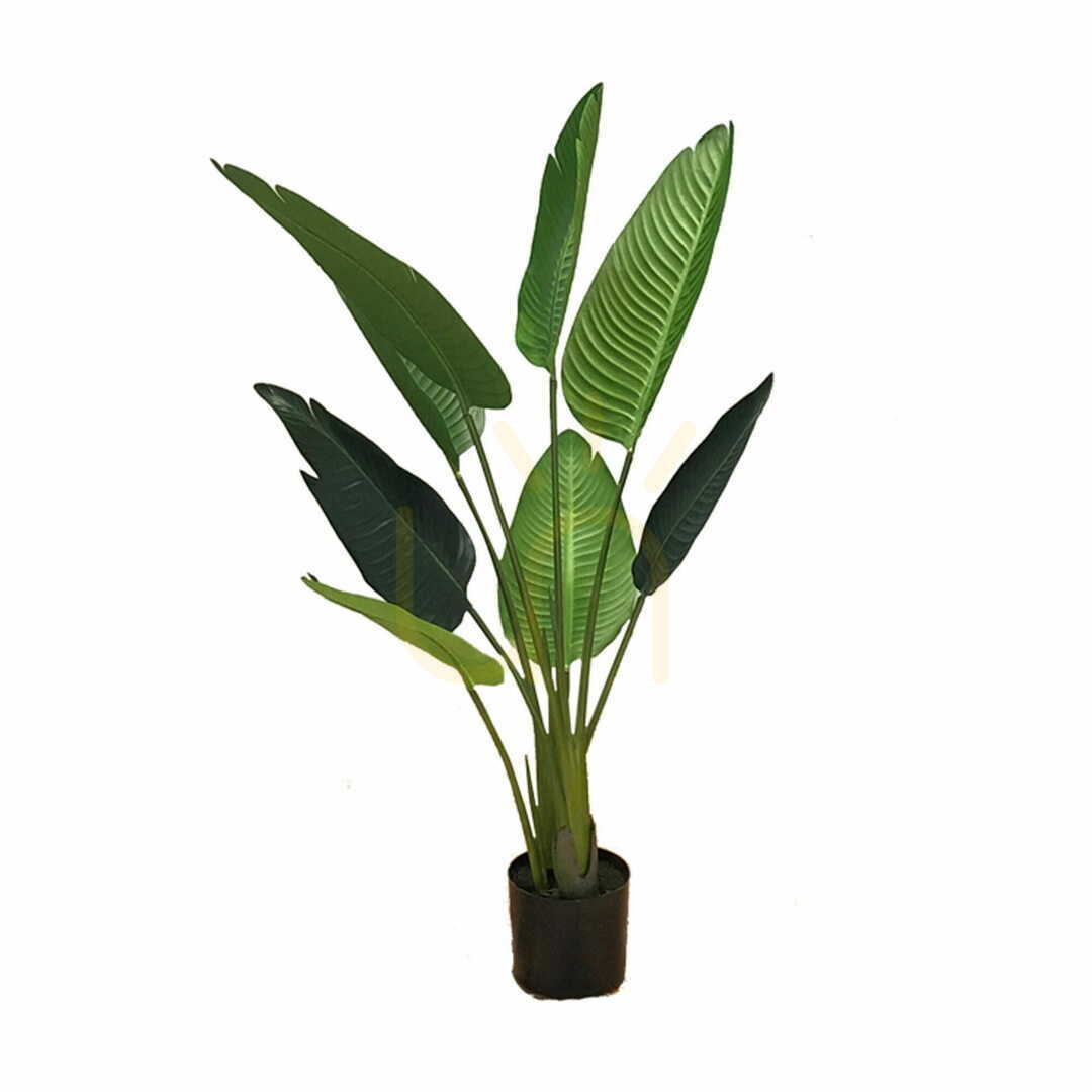 Konstgjord krukväxt Strelitzia 120cm