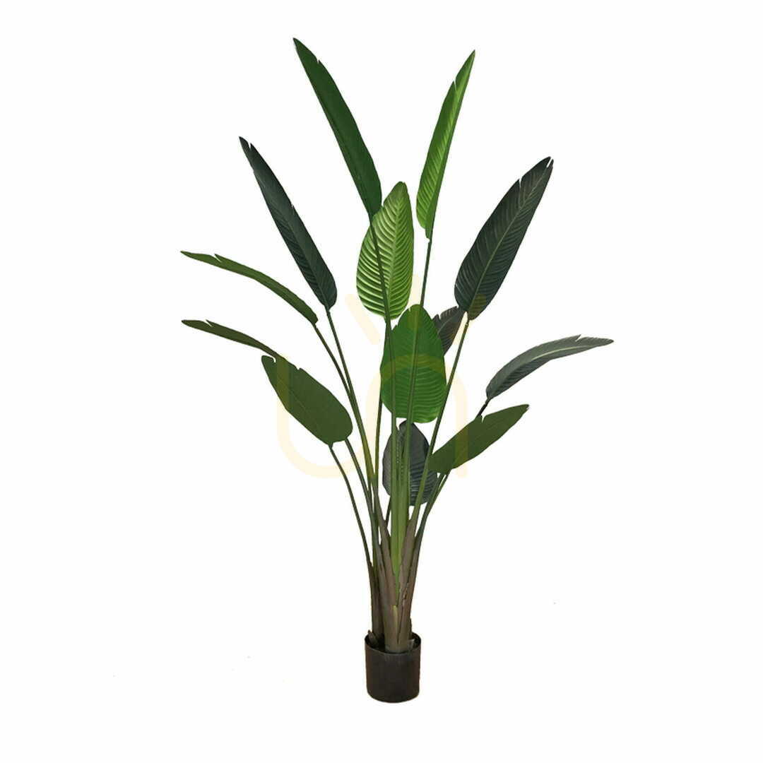 Mesterséges cserepes növény Strelitzia 180cm