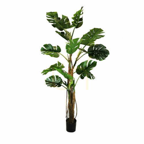 Skontrolujte Umelá črepníková rastlina Monstera 210cm