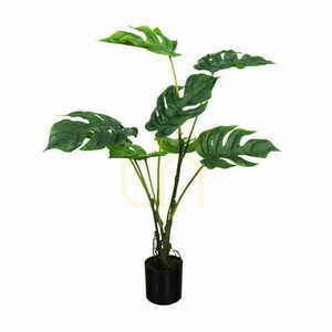 Umelá črepníková rastlina Monstera 70cm small 0