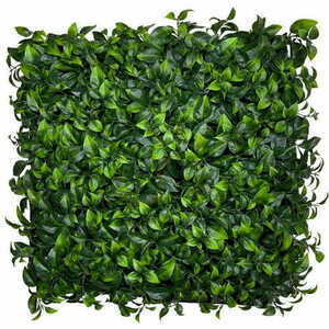 Umelý rastlinný panel Green Designers Barwinek UV 50 × 50 cm, zelený small 2