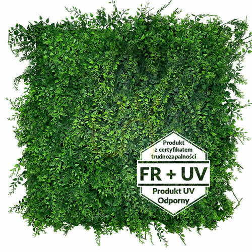 Skontrolujte Umelá zelená rohož Znakocica FR UV 50x50cm