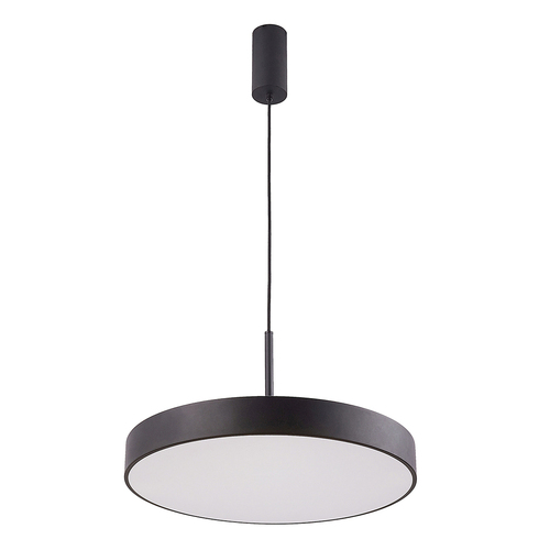 Skontrolujte Závesné svietidlo Italux Orbital čierne LED 35 W 40 cm 3000 K