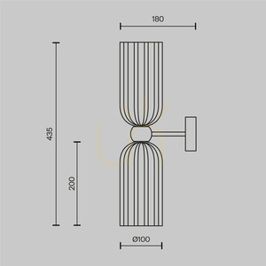 ANTIC nástenné svietidlo MOD302WL-02GR Maytoni small 3
