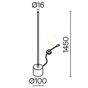 Stojacia lampa FLOW MOD147FL-L20BSK1 Maytoni small 4