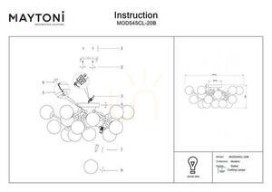 Plafón DALLAS MOD545CL-20B Maytoni small 4