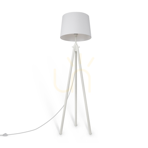 Skontrolujte Biela stojacia lampa na trojnožke Maytoni Calvin Z177FL-01W, 1×E27